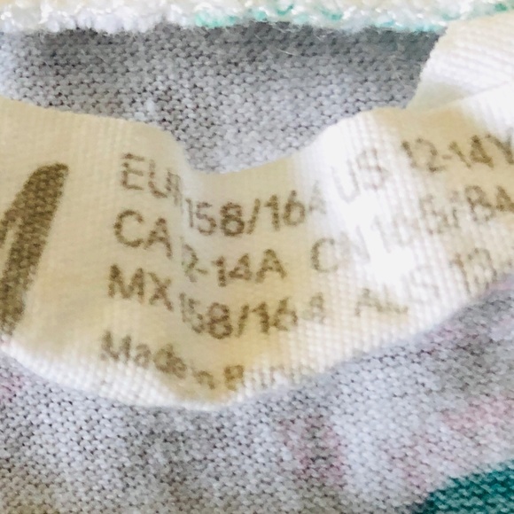 Tank Top Small Medium US 12 Green Leaves Sleeveless Palm Springs - Picture 2 of 11